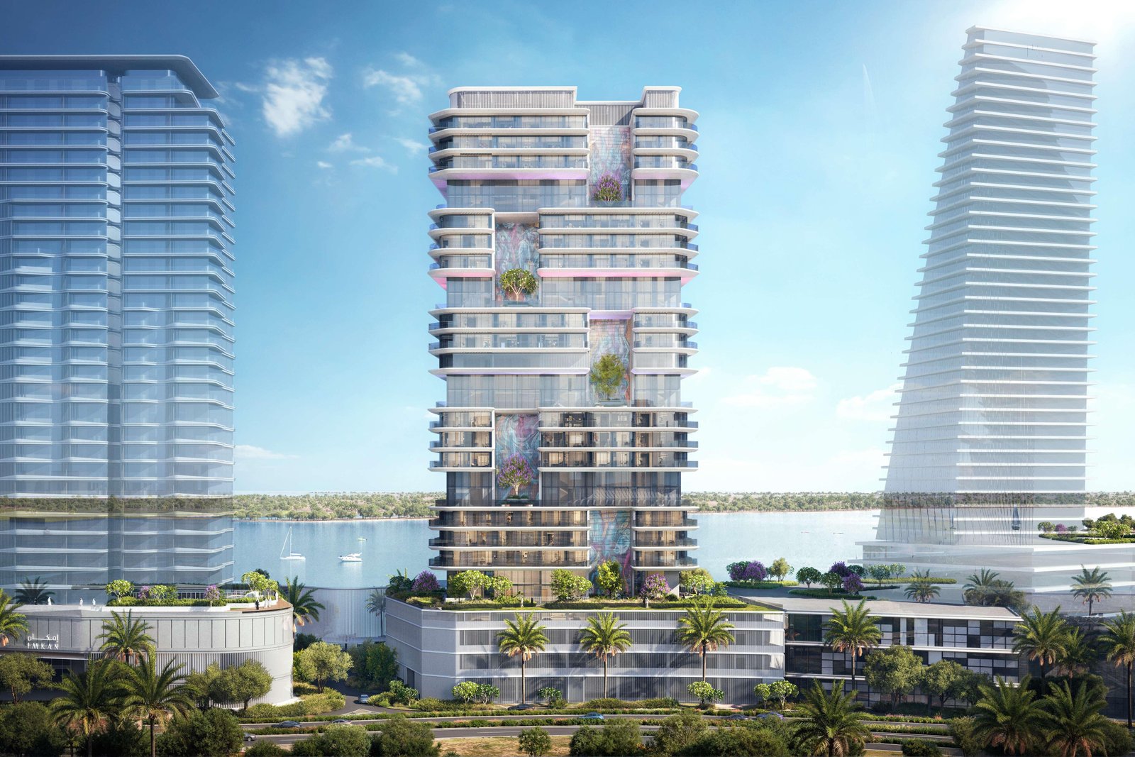 The Artery Residences hero banner showcasing bold seaside architecture and modern apartment living on Al Reem Island, Abu Dhabi.